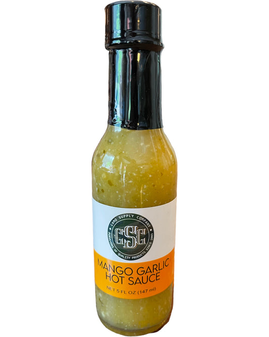 Mango Garlic Hot Sauce